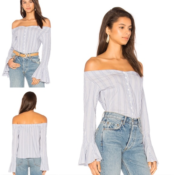 Free People Tops - Free People March To The Beat Off-The-Shoulder